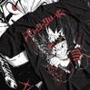 Black Clover póló, Asta Yuno Anime Manga Lány Ajándékok, Fekete Póló Minden Méret