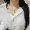 Women's 925 Silver Layered Haribo Necklace Worn by HyunA
