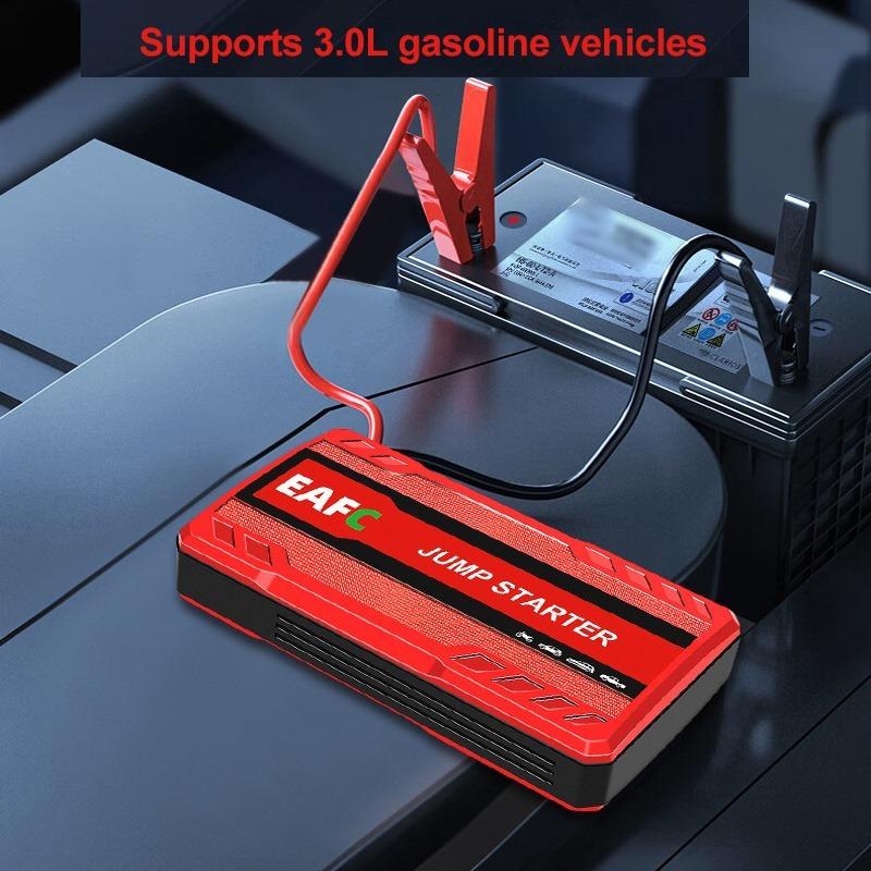 Ofertă Fierbinte Starter Portabil pentru Mașină, Baterie Externă Power Bank cu Lumină LED, Îmbunătățire Nouă, Booster de Urgență pentru Mașină, Suportă Pornirea Mașinilor pe Benzină 12V