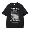 Rapper Frank Missing Graphic T-shirts Ocean Hip Hop T Shirts Blond Fashion T-shirt Men Casual Tshirt Women Oversized Streetwears