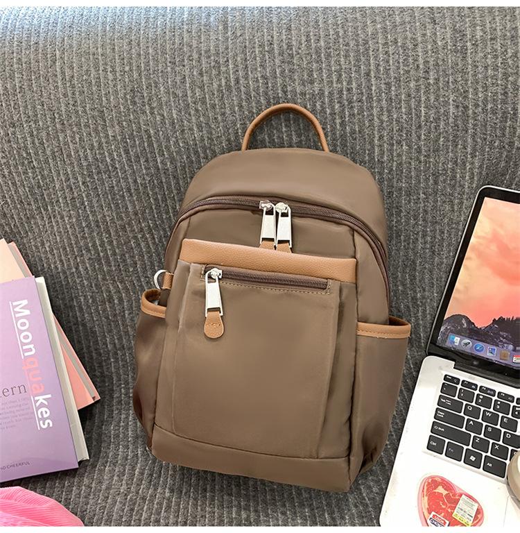 Schultasche neue Sommerreise einfache Mode vielseitiger Rucksack leichter Nischen-Studenten-Schulrucksack Freizeitrucksack