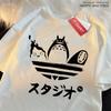 Japanese Tor.o Cute Styleprint Women Tees Cotton Normcore T Shirt Letter Daily T Shirts Personality Novelty Short Sleeved