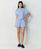 MUSINSA STANDARD WOMAN Women'S Modal Half Loungewear Set [Light Blue]