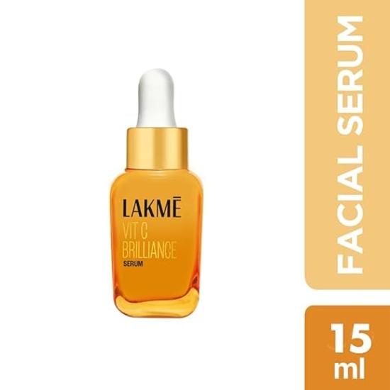 LAKMÉ 9To5 2% Vitamina C Ativa+Sérum|Sérum Facial para Pele Brilhante, Leve e Não Oleosa|Para Pele Seca, Oleosa, Normal e Mista|