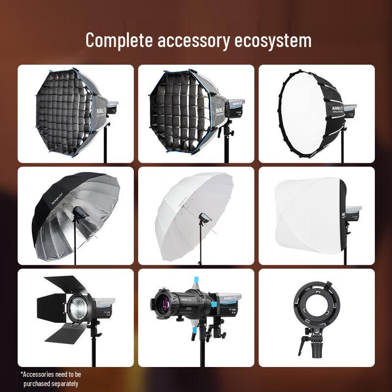 NANLITE FC-120B Bi-Color LED Photography Light Kit