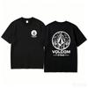 T-shirt à manches courtes Sweatshirt Hip-hop Mode Décontracté Rue Extérieur Printemps Été Sportswear Vêtements pour Homme Volcom