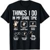 Pengouin Ce que je fais pendant mon temps libre T-shirt Femme Enfants Garçons Filles