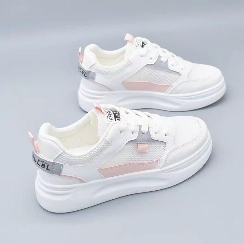 Comfortable Little White Shoes Women's Mesh Breathable Spring and Autumn New Student Versatile Single Shoes Casual Sports Net Shoes
