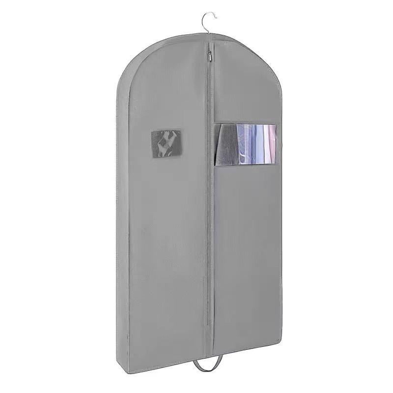 Dustproof Waterproof Garment Covers - Hanging Closet Organizer For Suits Dresses And Coat Protection