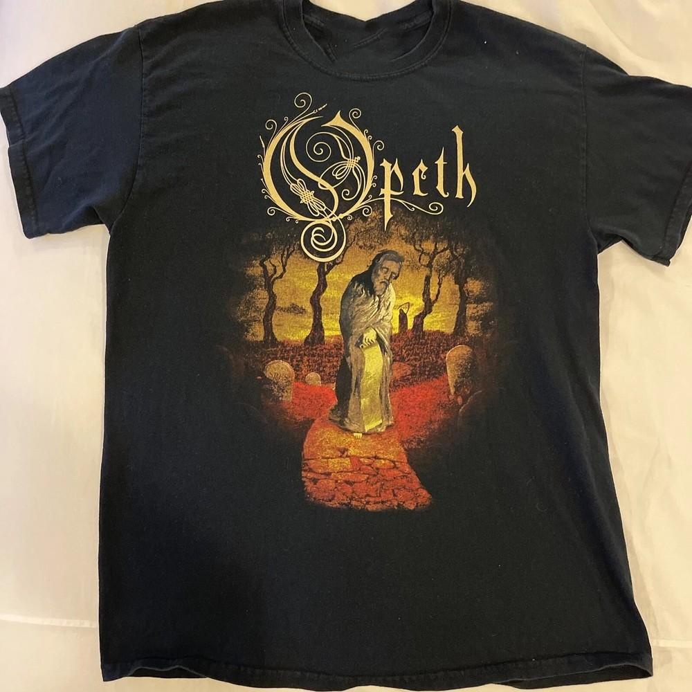 NY! Opeth Svart Bomull Alla storlekar S-5XL Unisex Skjorta HL242 Unisex T-shirt