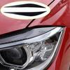 For BMW 3 2014- Carbon Fiber Headlight Eyebrow Scuff Cover Sticker Decor US