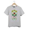 Day Of The Dead T Shirt Unisex Yellow Flower Sugar Skull Art Graphic Colorful