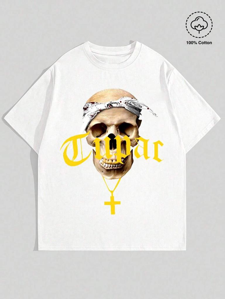 Hip-Hop Rapper T-Shirt, Featuring A Music Artist's Portrait Unisex T-Shirt
