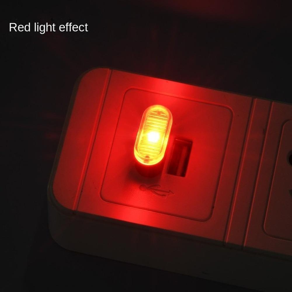 Mini LED světlo do auta Atmosféra interiéru auta USB Light Decor Plug and Play lampa nouzové osvětlení PC Auto produkty