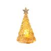 Christmas Crystal Christmas Tree Electronic Candle Lights Glow Christmas Atmosphere Night Lights Decorative Desktop Ornaments