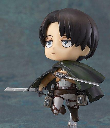 Attack on Titan Nendoroid Levi bemalt beweglich (nicht maßstabsgetreue Figur aus ABS und PVC)