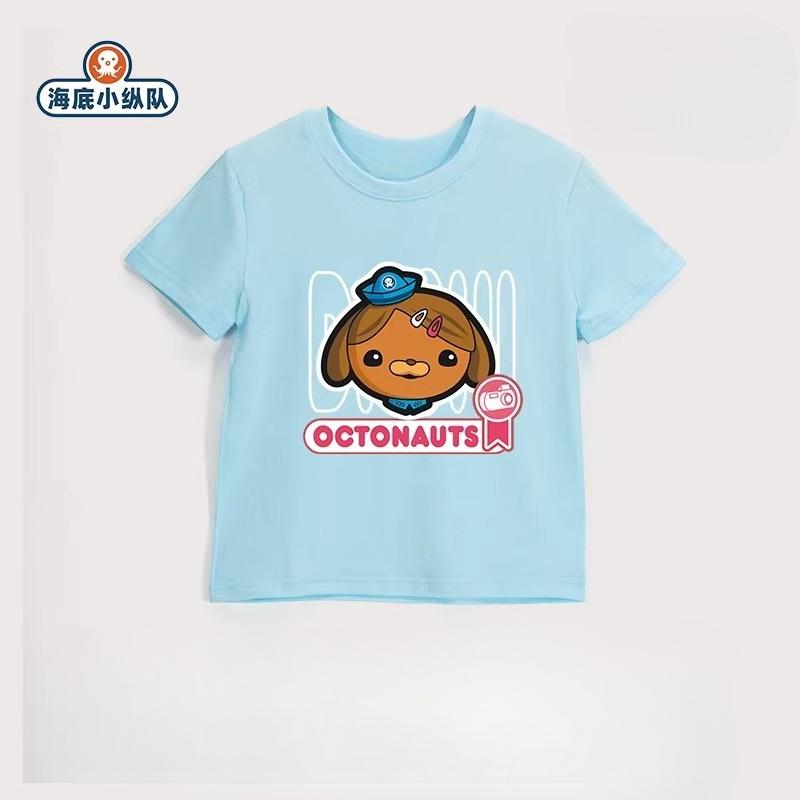Octonauts Kids 100 Cotton TShirt New Summer Style Boys  Girls Casual Comfortable Breathable Childrens TShirt
