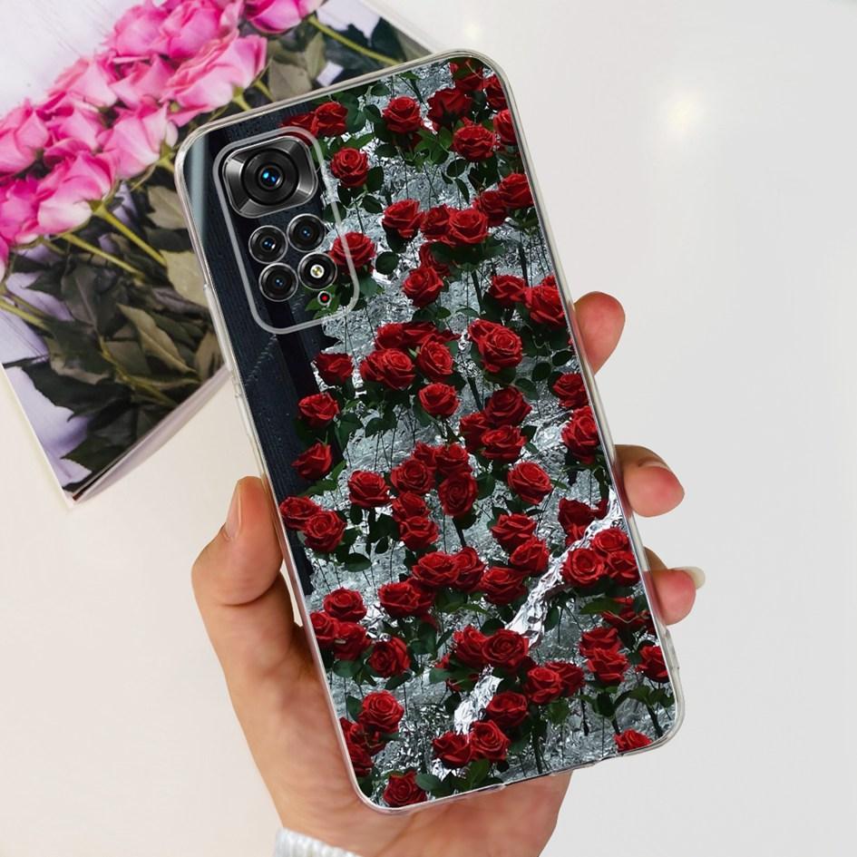 For Xiaomi Redmi Note 11 Case Note 11s Cover Popular Butterfly Dragon Soft Silicone Clear Case For Redmi Note 11S 5G Note11 Capa