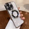 Plating TPU Full Lens Protect for Magsafe Case for iPhone 15 14 13 12 11 Pro Max Plus Magnetic Wireless Charge Transparent Cover