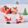 House Home Decor Fairy Garden Snowman Figurine Christmas Decorations Xmas Ornament Mini Santa Claus