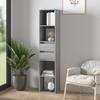 Vidaxl Bookshelf, Sonoma Oak Grey, 36X30X171 Cm