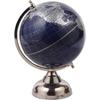Educational Globe Handicraft Educational Globe Metal Base Home Decor Office Decor Gift Purpose 8 Inch Globe Political World Globe  (8 Inch Globe Blue)
