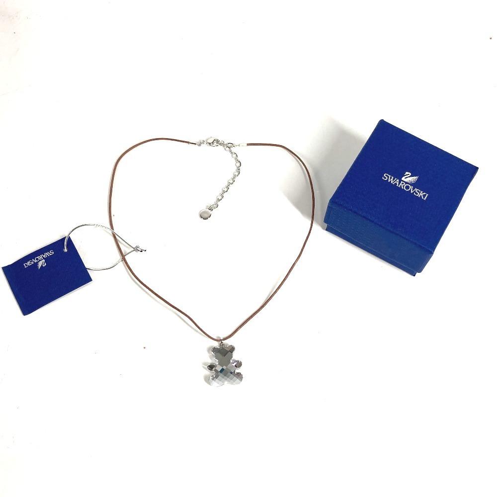 Swarovski 878446 Accessories Teddy Mini Pendant Teddy Bear Necklace