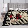 Hunter X Hunter Hisoka Deken Fleece Decoratie Anime Kawaii Manga Super Warm Plaid voor Beddengoed Auto Bedspreien