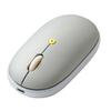 SANWA DIRECT Bluetooth Fast Gray Mouse, Slim, Quiet, Rechargeable, Type-C, Charging, Multi-Pairing, Lightweight, Portable, (400-MABT178GYN)