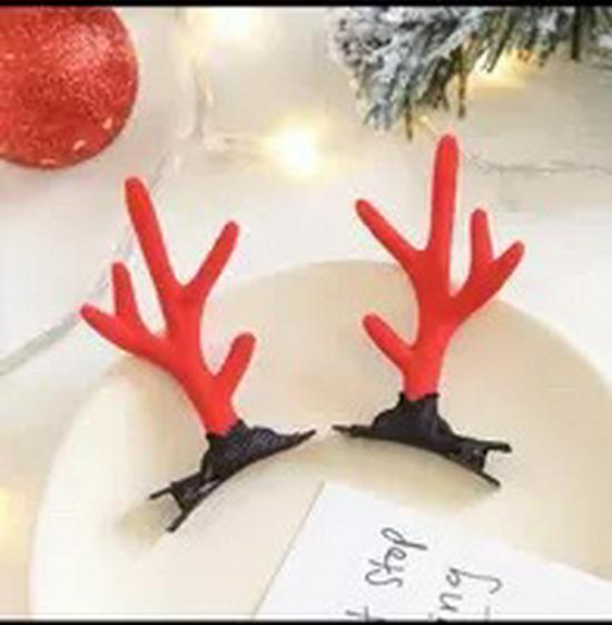 Mori Style Fawn Antler Hair Clip Headband - Cute Fairy-Inspired Christmas Hair Accessory for Women