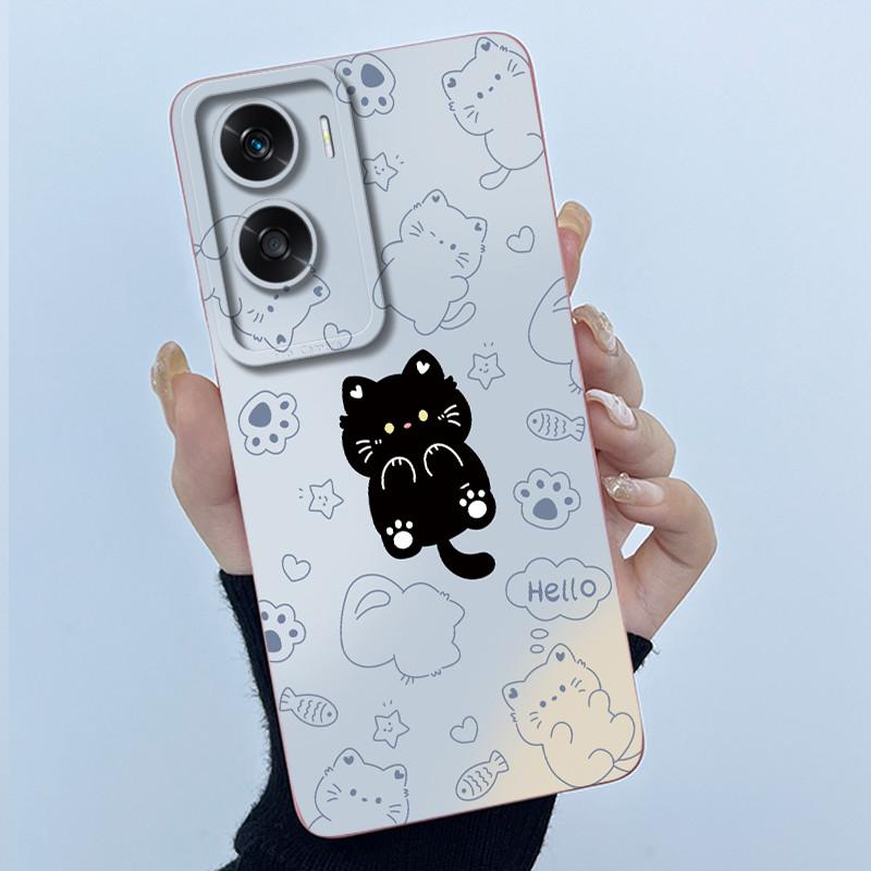 For Honor 90 Lite 5G X50i 5G 2023 Phone Case Panda Girls Cats Soft Silicone TPU Back Covers Bumper For Honor 90Lite Fundas Coque