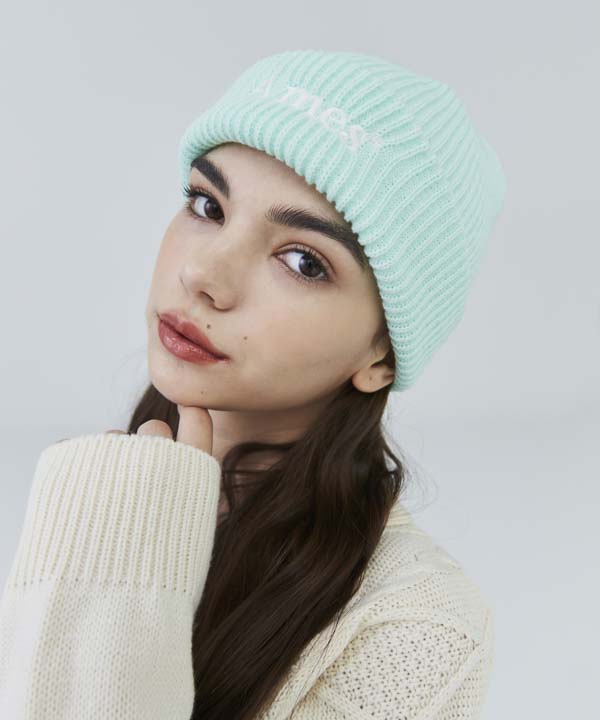 AMES-WORLDWIDE Basic Logo Beanie Mint