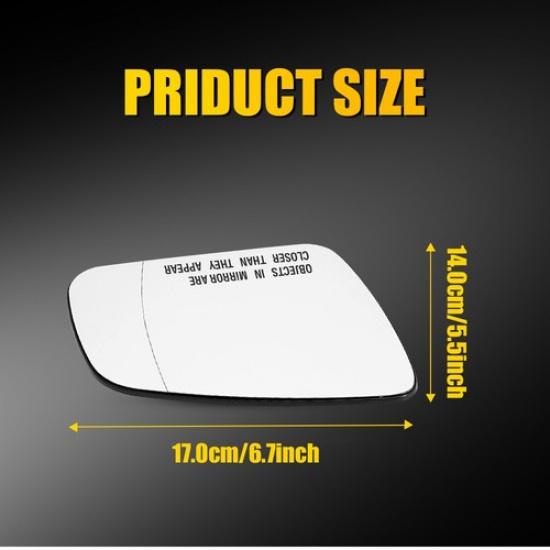 Passenger Side Mirror Heated Glass For 2010-11 Mercedes Benz C250 Base MB1325101