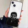 Player L-Ronaldo C-CR7 Phone Case For iPhone17,16,15,14,13,12 Plus,Max Soft Silicone Black Cover