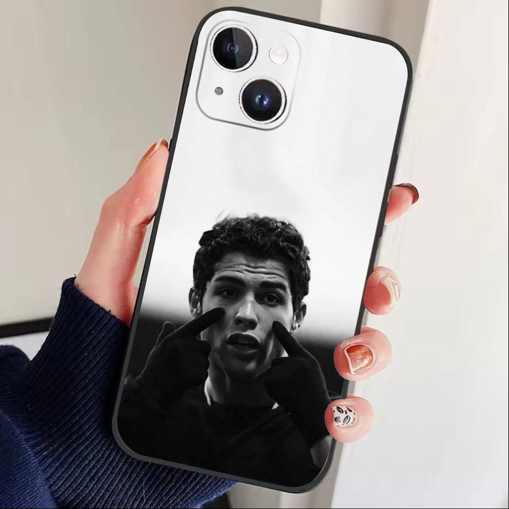 Player L-Ronaldo C-CR7 Phone Case For iPhone17,16,15,14,13,12 Plus,Max Soft Silicone Black Cover