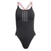 Adidas Womens/Ladies Ripstream 3 Stripes One Piece Swimsuit