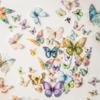 Lot de 50 autocollants papillon pour journal créatif, agenda, collage, esthétique, décoration, fournitures de scrapbooking, papeterie scolaire