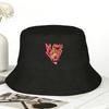 1980S Def Leppard Bucket Hat For Women Fisherman Hats Casual Beach Travel Caps Portable Street Style Graphic Visor Hats