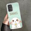 Süße Cartoon-Hase-Handyhülle stoßfest für Samsung A17 A16 A15 A14 A37 A57 A36 A56 A26 A35 A55 A25 A34 A54 A24 A13 A23