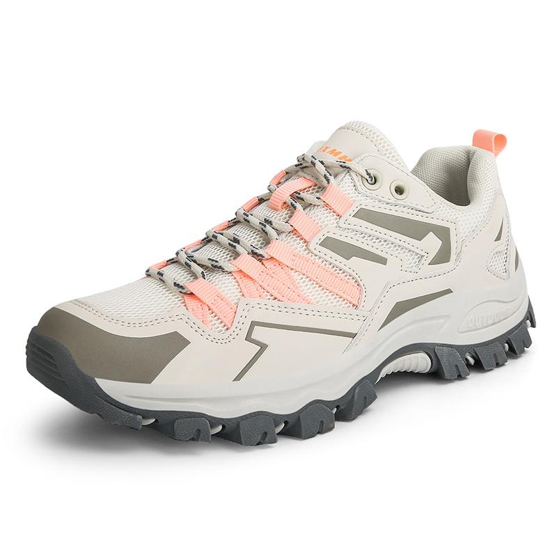 2025 Couples Outdoor Mountaineering Non-slip Shoes Leisure Sports Men's and Women's Running Lace-up Hiking Shoes New
