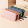 Customized Leather Long Wallet Women's High-end Zipper Women's Clutch Bag Long Large-capacity Coin Bag Women