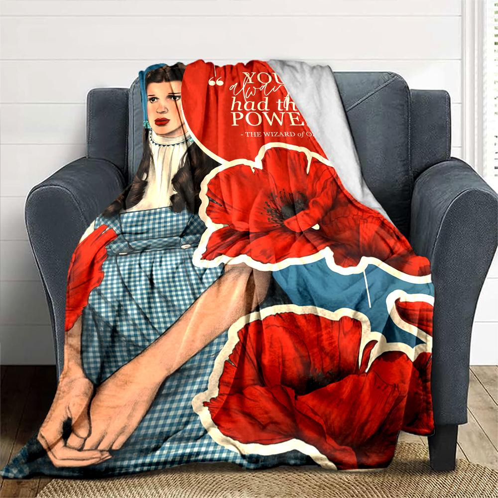 Wizard Oz Blanket Ultra-Soft Great for Couch Livingroom Bed for All Occasions Stylish Decor Gift for Travel Home Birthdays