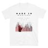 Place Of Birth Hometown Wantagh NY State Skyline T-Shirt