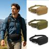 Concealed Carry Fanny Pack Men Women Tactical Pistol Pouch CCW Drop Down Holster EDC Waist Bag for Running Hiking
