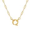 Heart-shaped Square Plate Animal Pendant DIY Jewelry Accessories, Copper-Plated, Fashionable and Colorfast