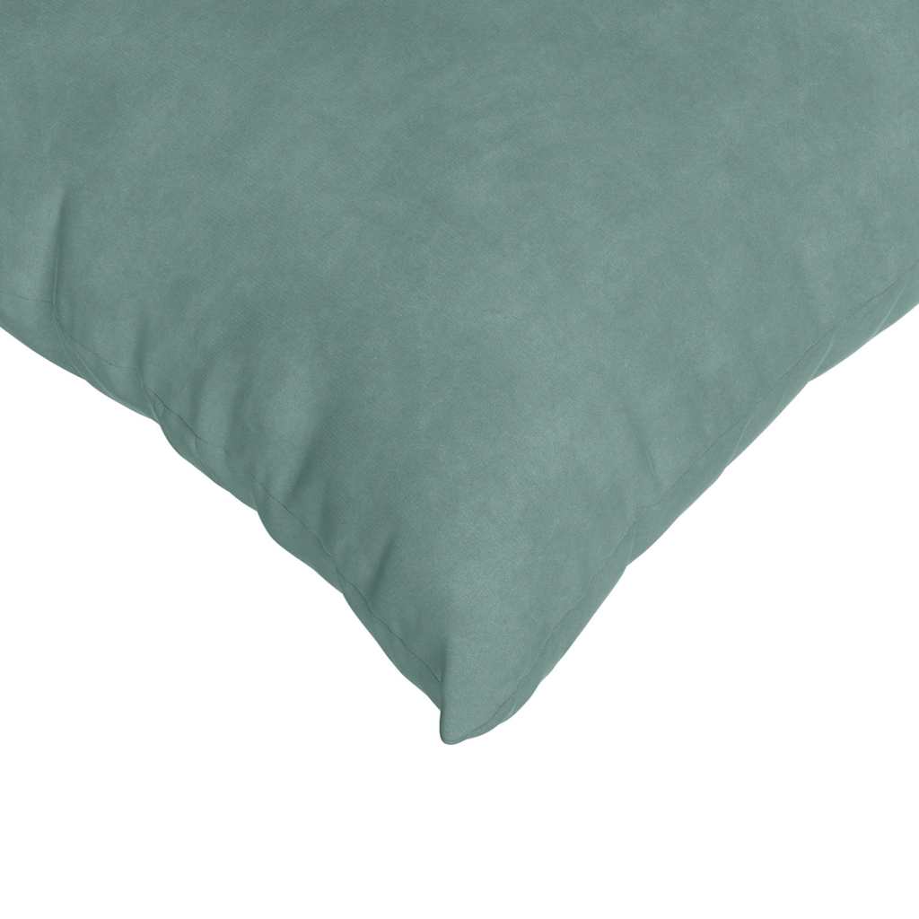 Sofa Cushions 2 Pieces Teal Green 50 X 30 Cm Cord Fabric