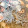 Feather Pearl 3D Organza Flower Patch Crystal Flower Twisted Wire Studded Patch Lace Multi-layer Applique Decorative
