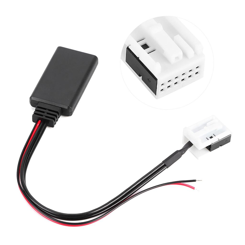 12 Pinli Araç Bluetooth Modülü AUX-IN Kablo Adaptörü E61 E62 E60 için Uygun