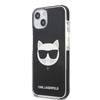Etui do iPhone 13 mini Karl Lagerfeld Choupette Head Czarne