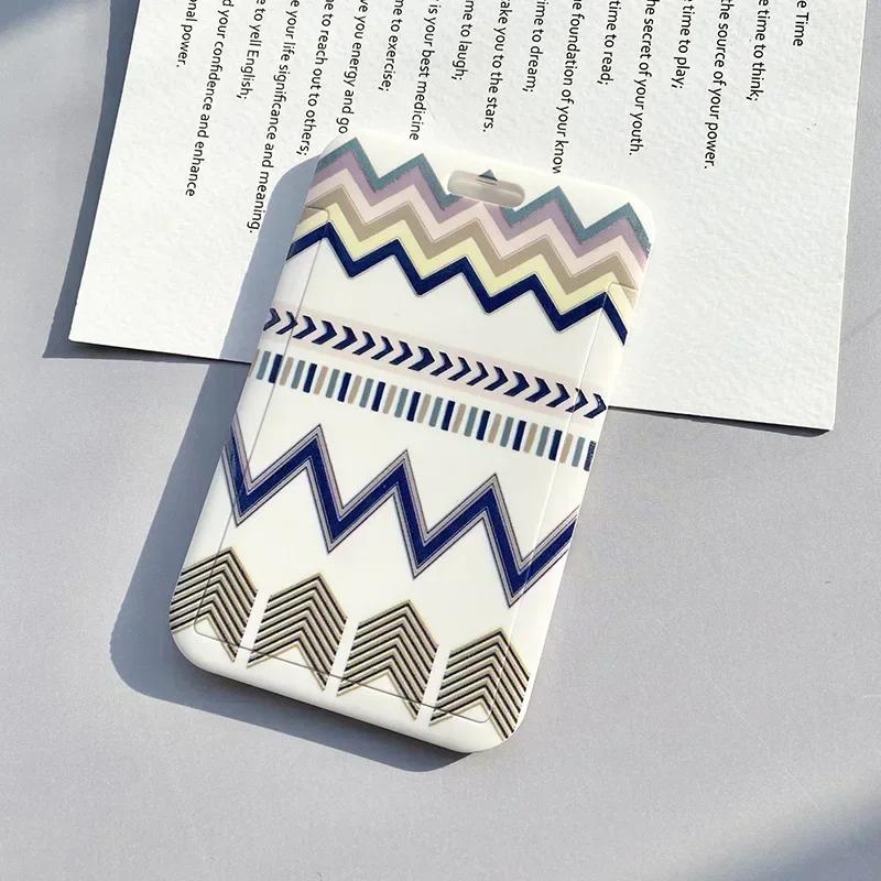 Women Men Business Card Holder Cute Credit Card Holders Bank ID Holders Badge Children Bus Card Cover Case